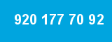 920 177 70 92